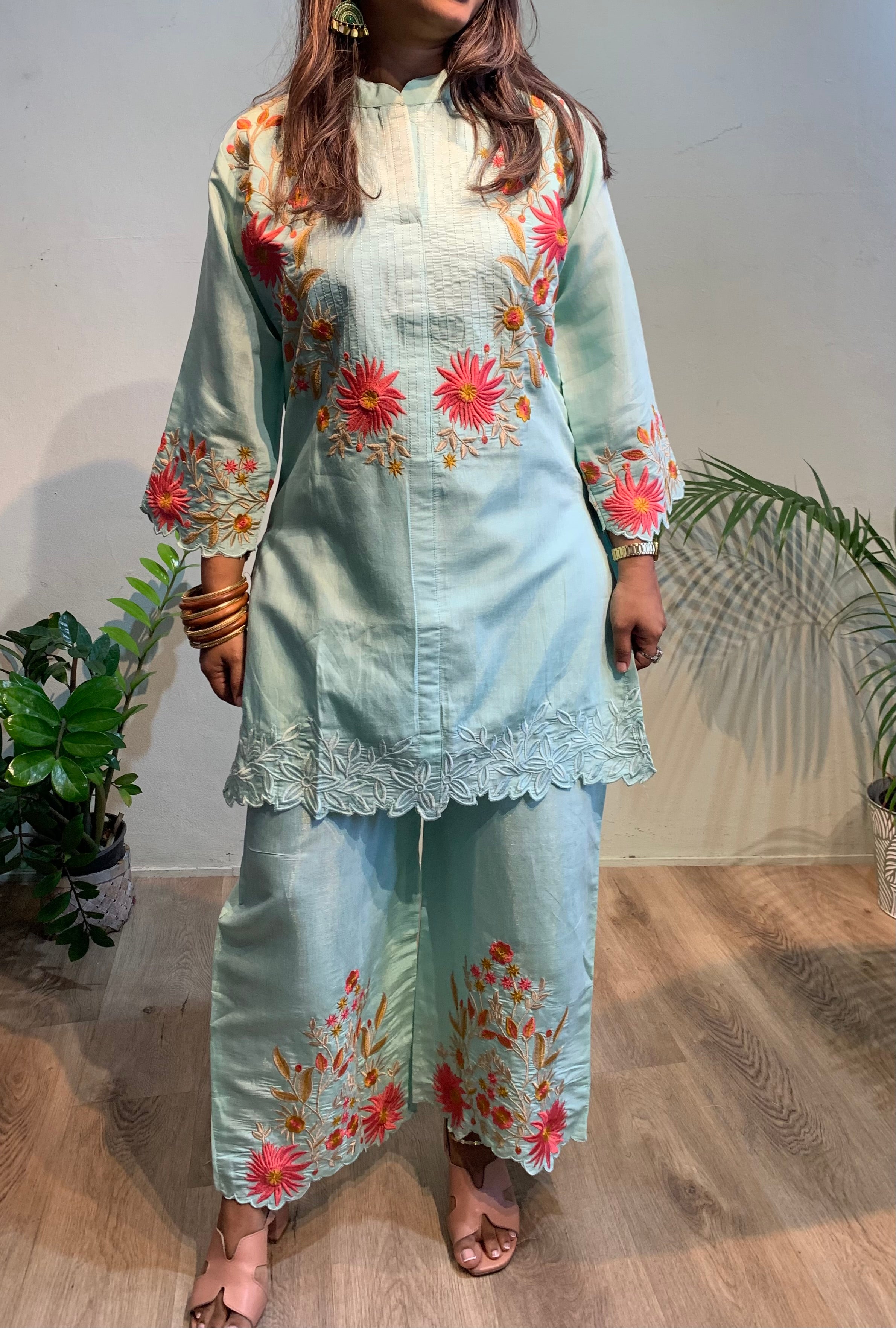 Kiara embroidered cordset
