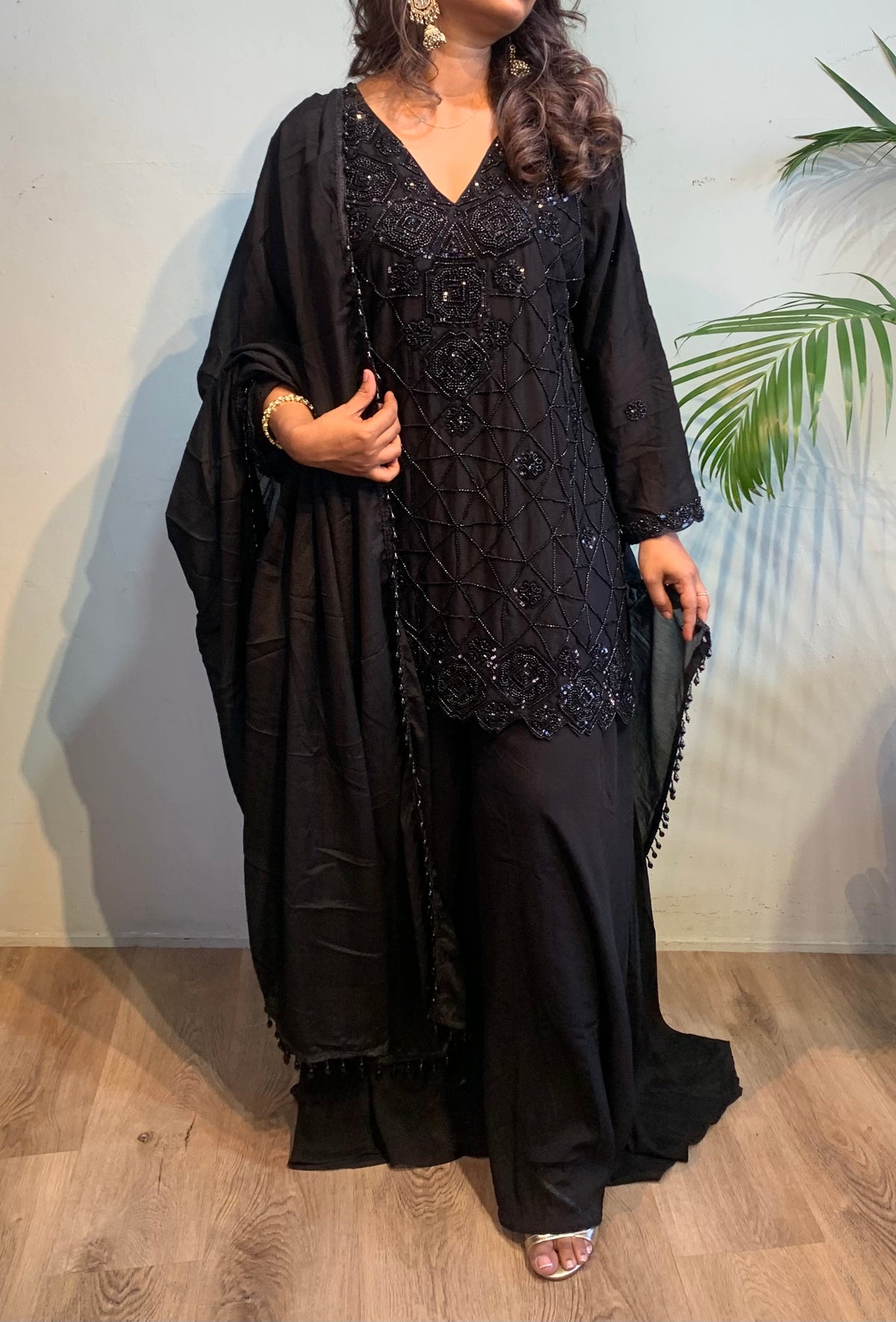 Tanushri beaded set