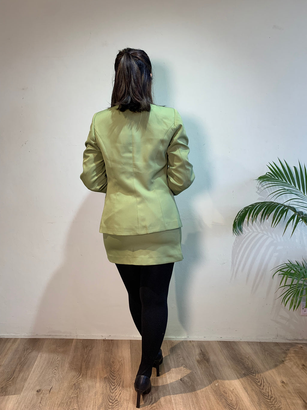 Tania Blazer Skirt Set