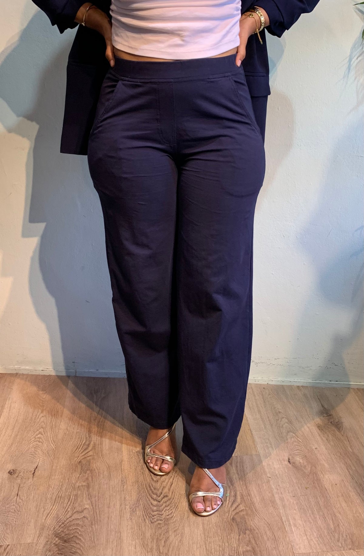Relax fit cotton pants