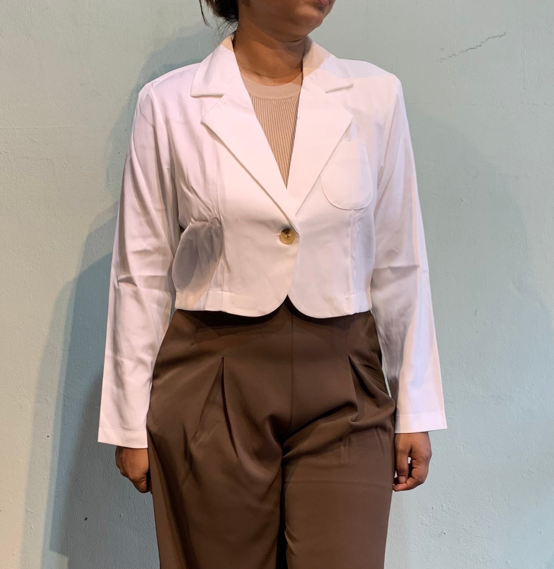 Claire cropped blazer