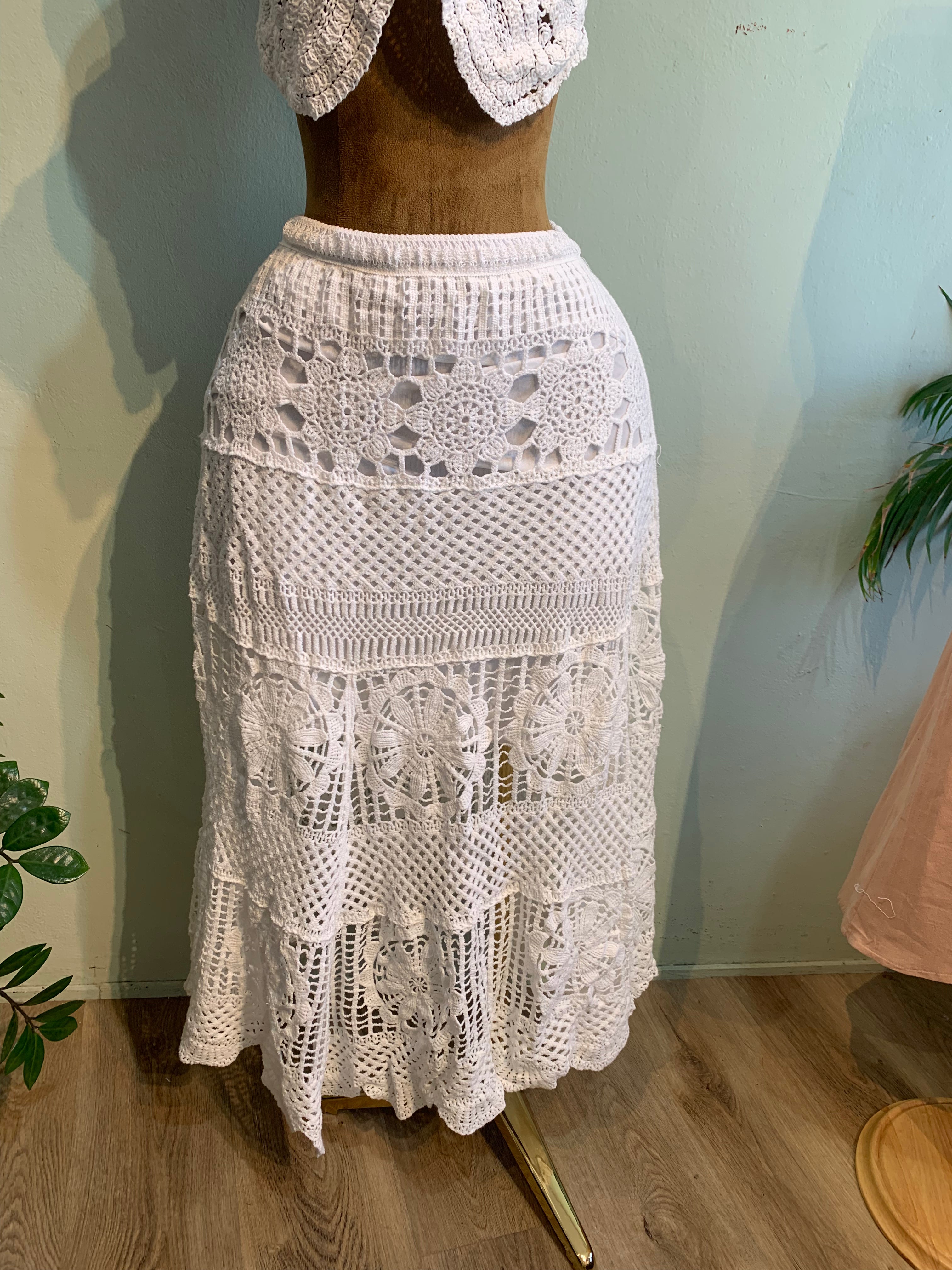 Lyra crochet skirt