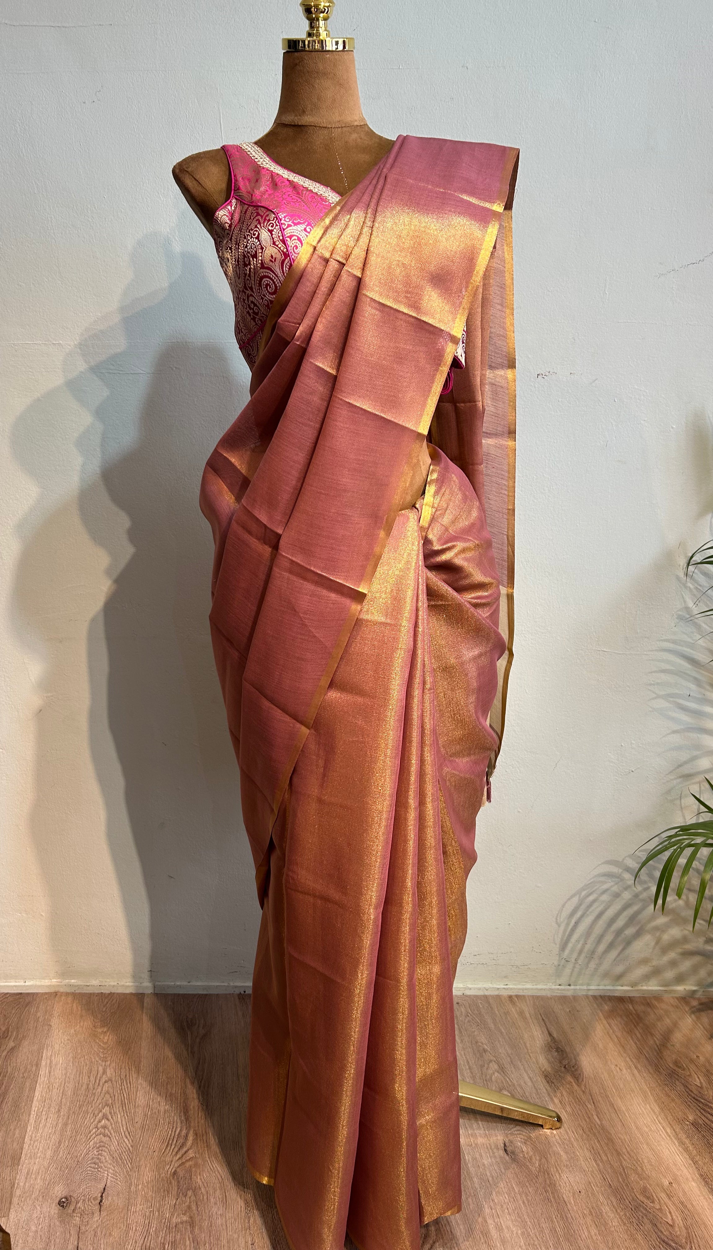 Tissue silk saree