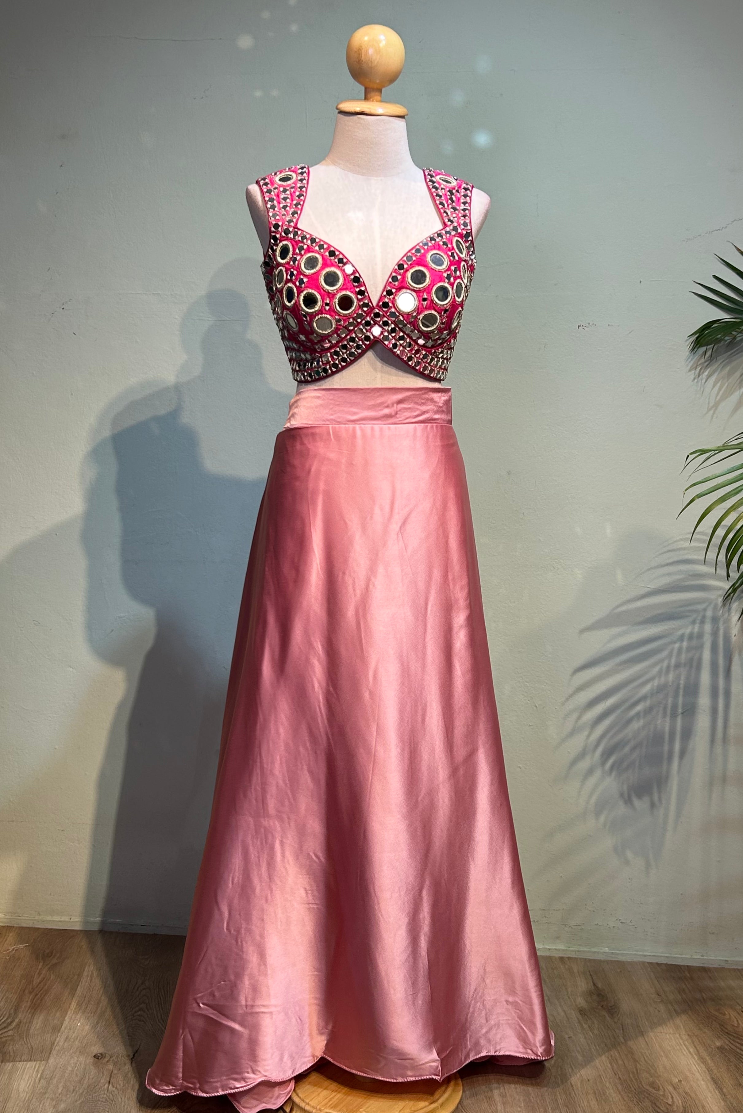 Tisha satin set