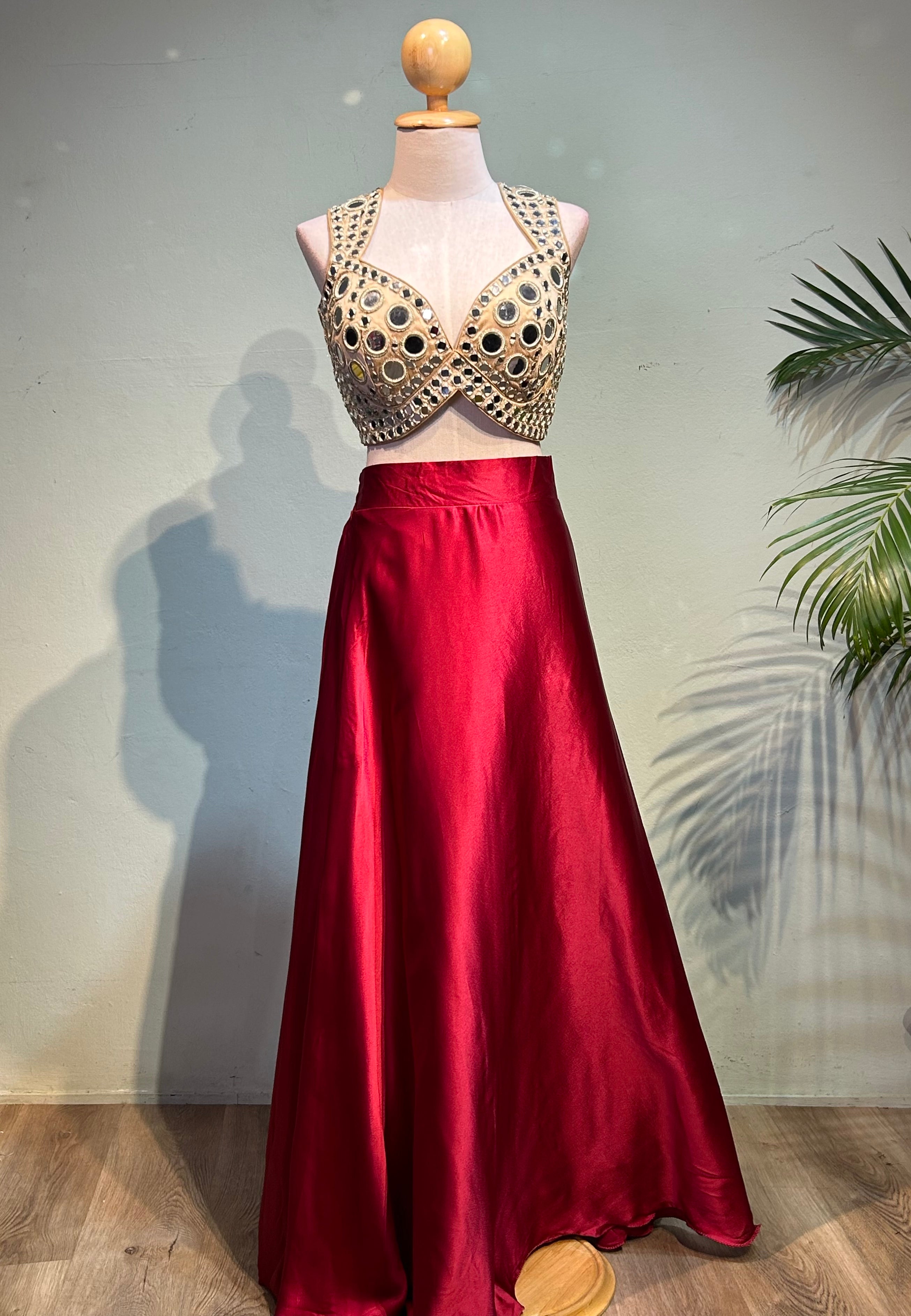 Tisha satin set