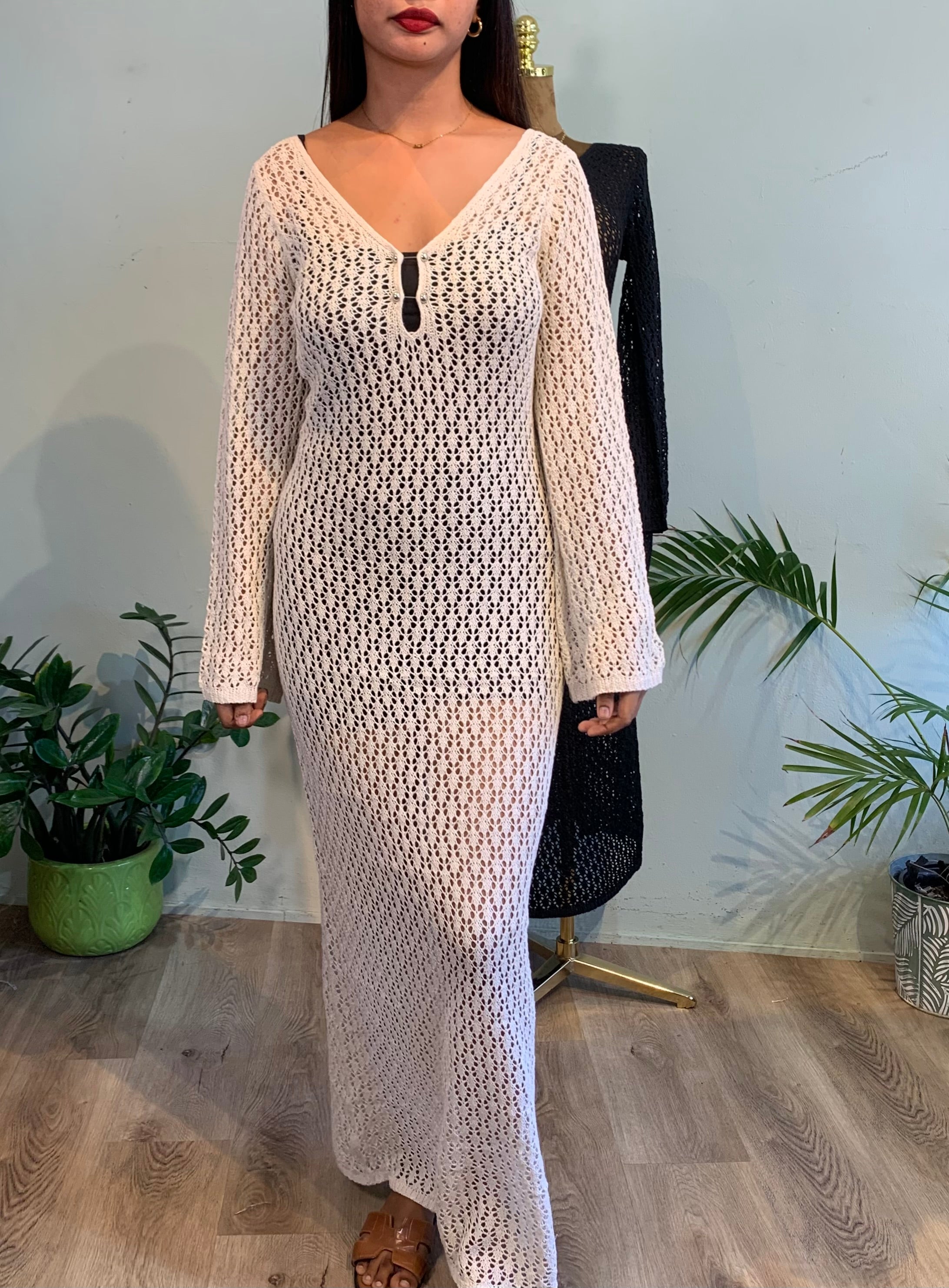 Regina crochet dress