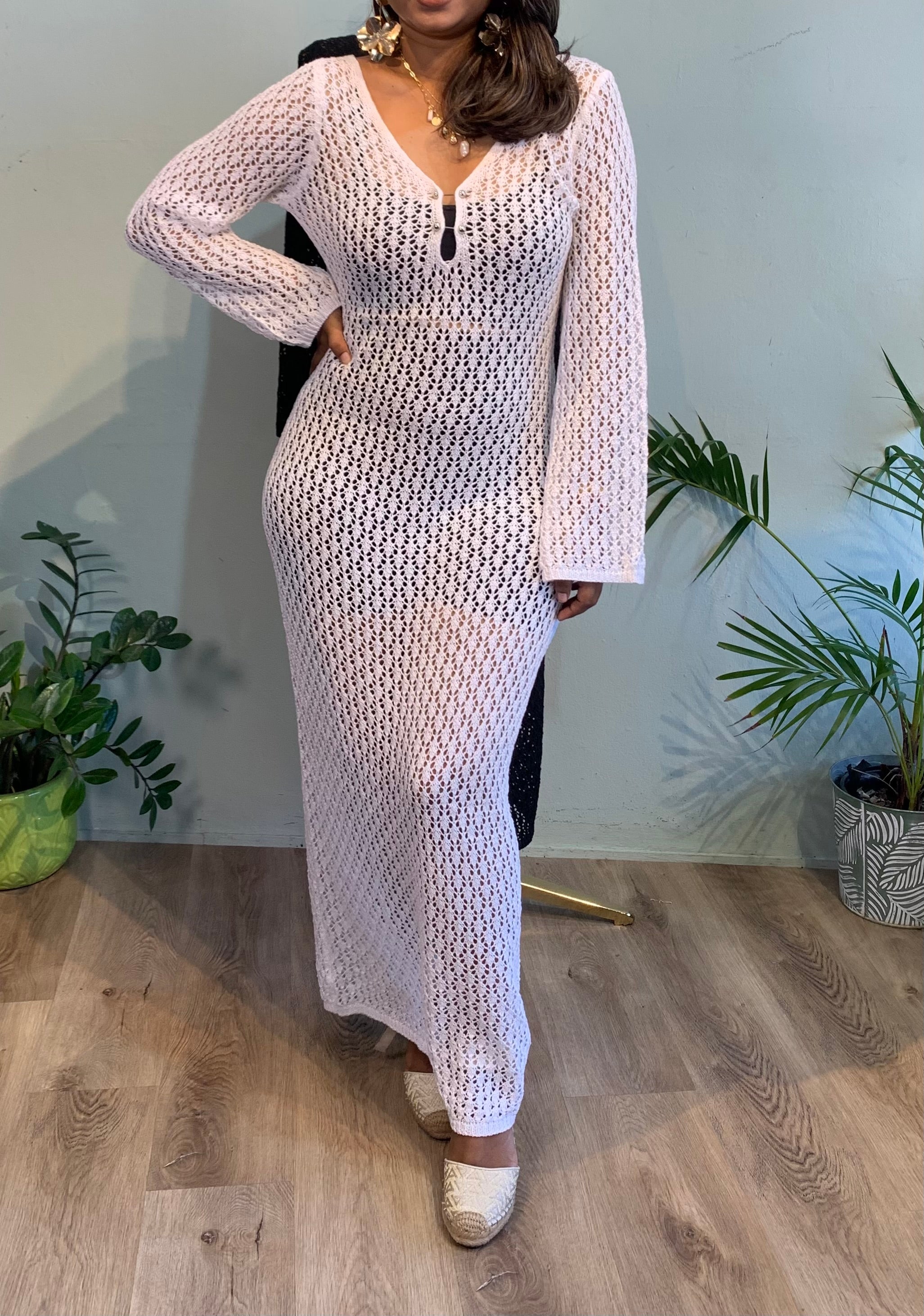 Regina crochet dress