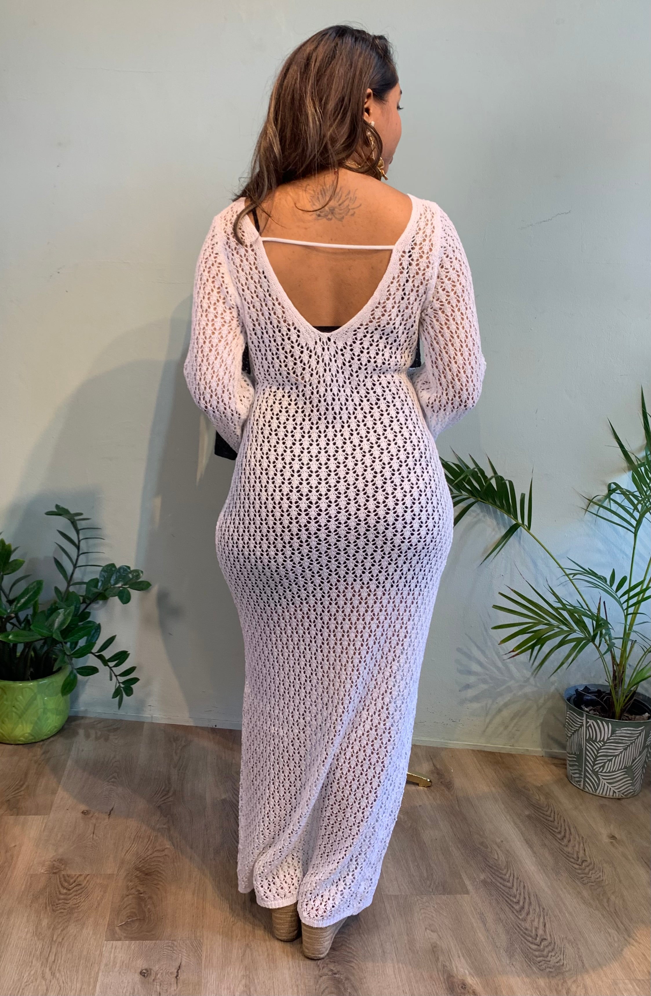 Regina crochet dress