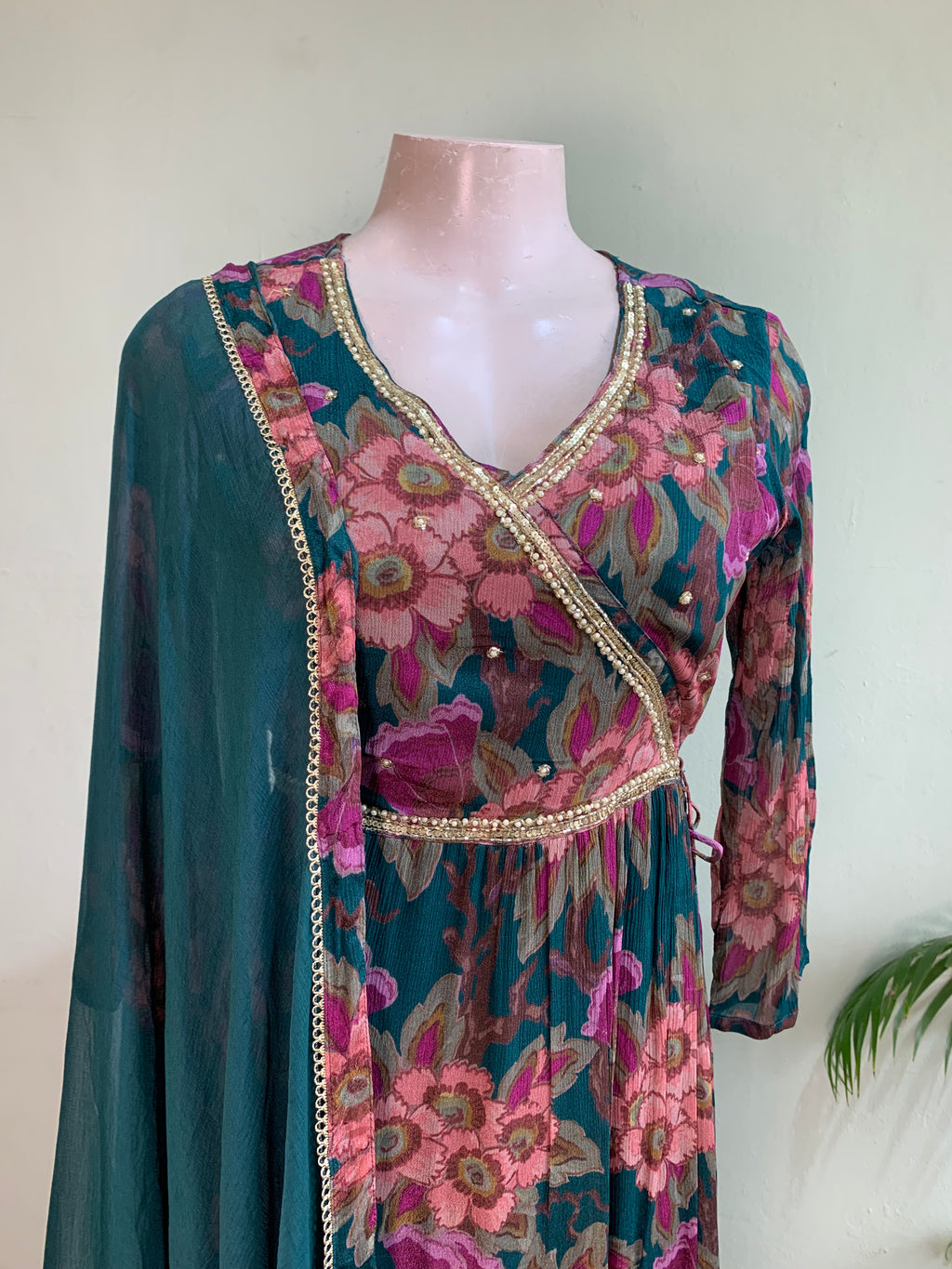 Anarkali 3 pieces set