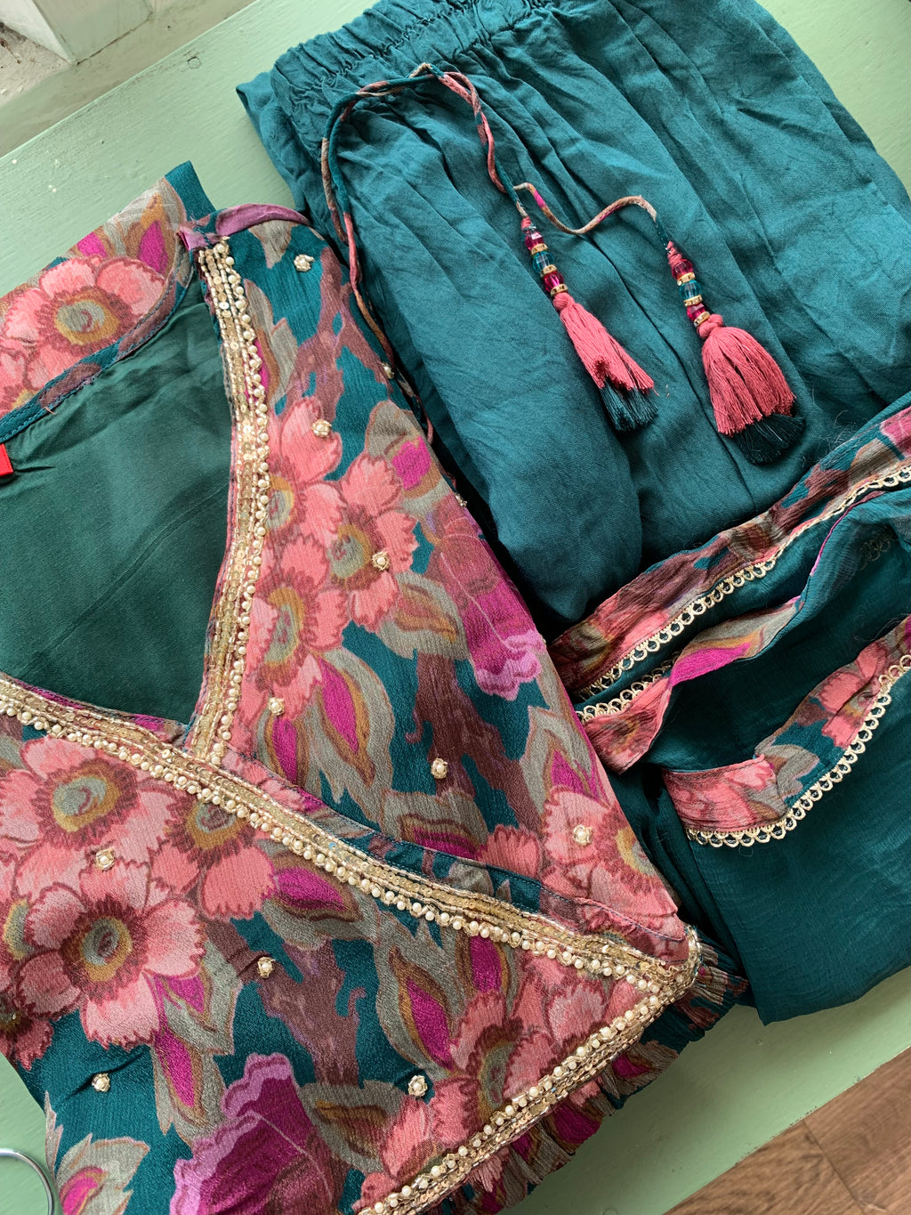 Anarkali 3 pieces set