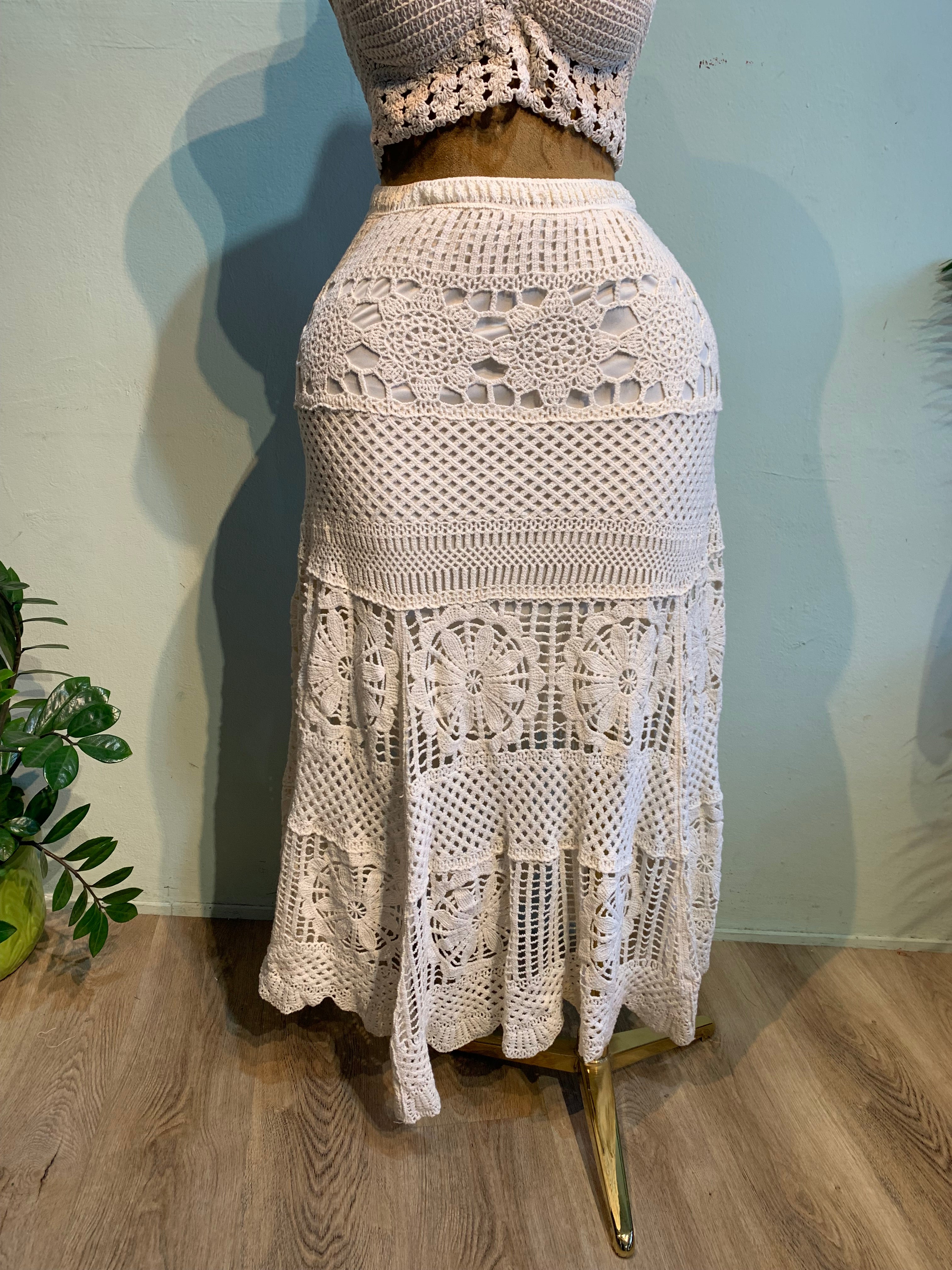 Lyra crochet skirt