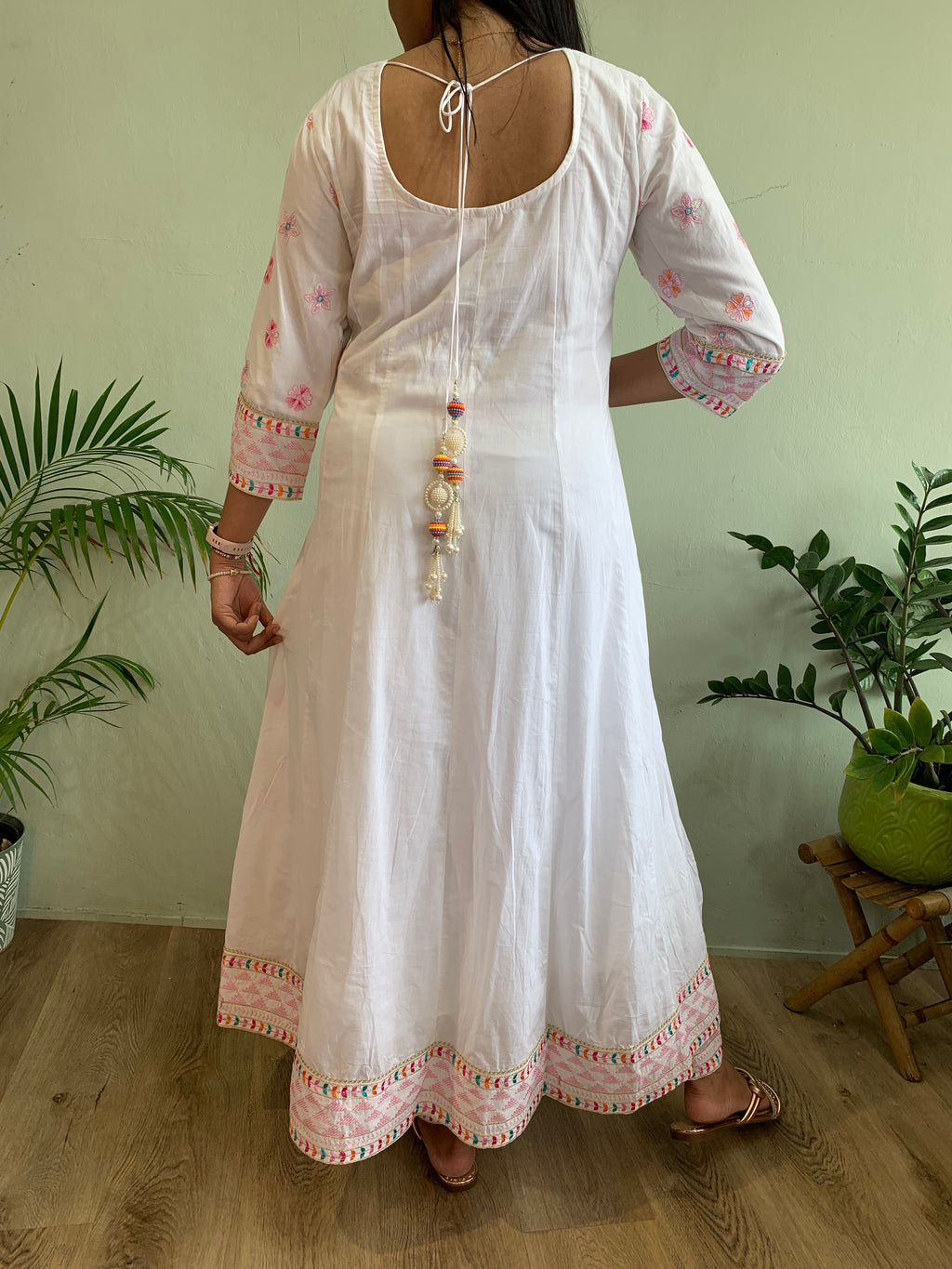 Kruti Embroidered Churidar