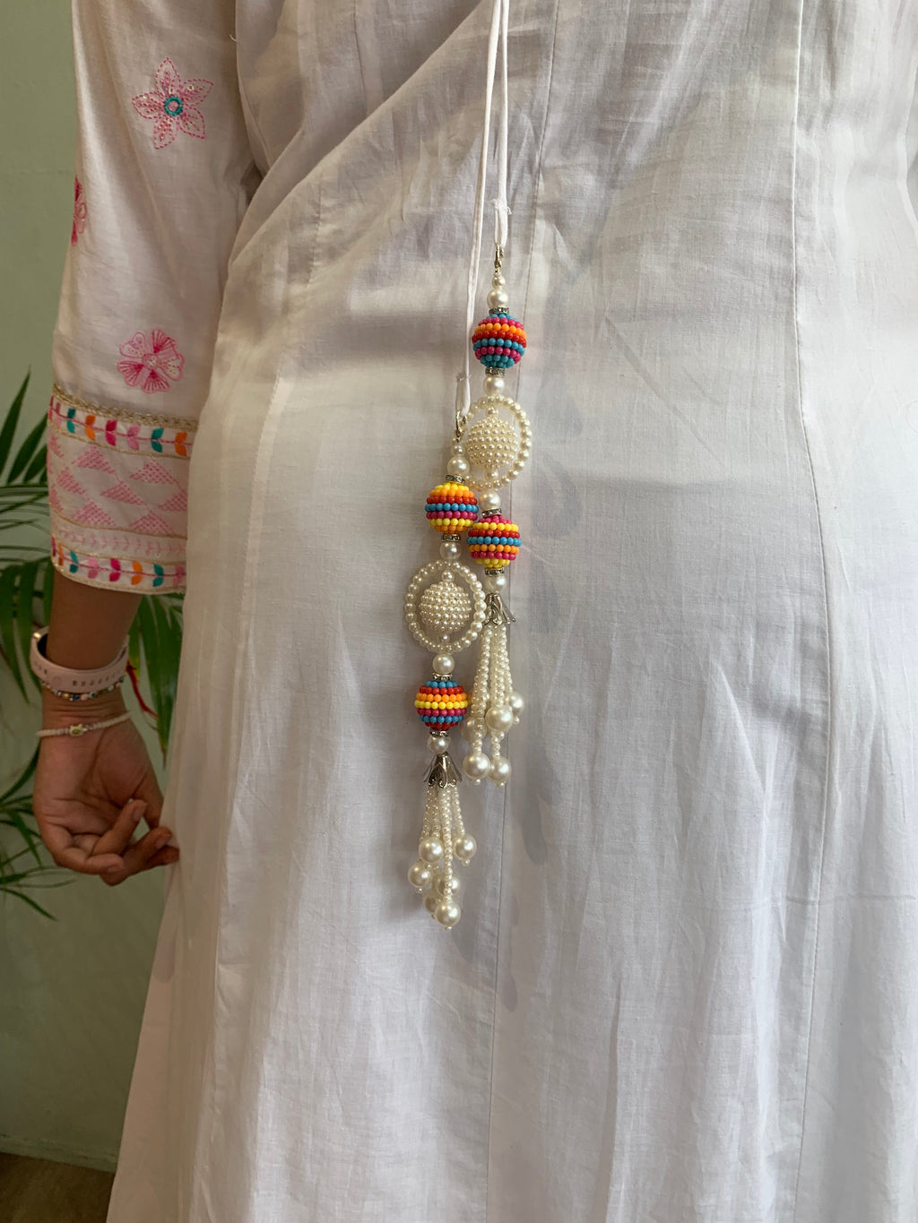 Kruti Embroidered Churidar