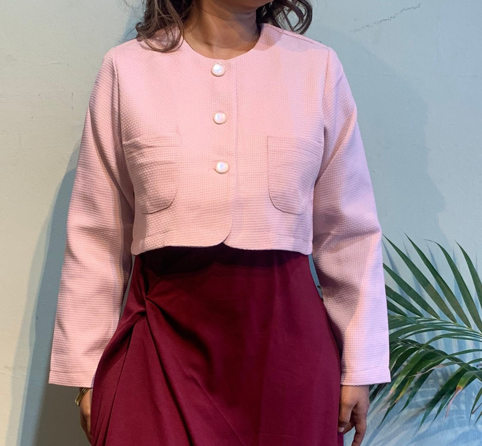 Cropped Blazer