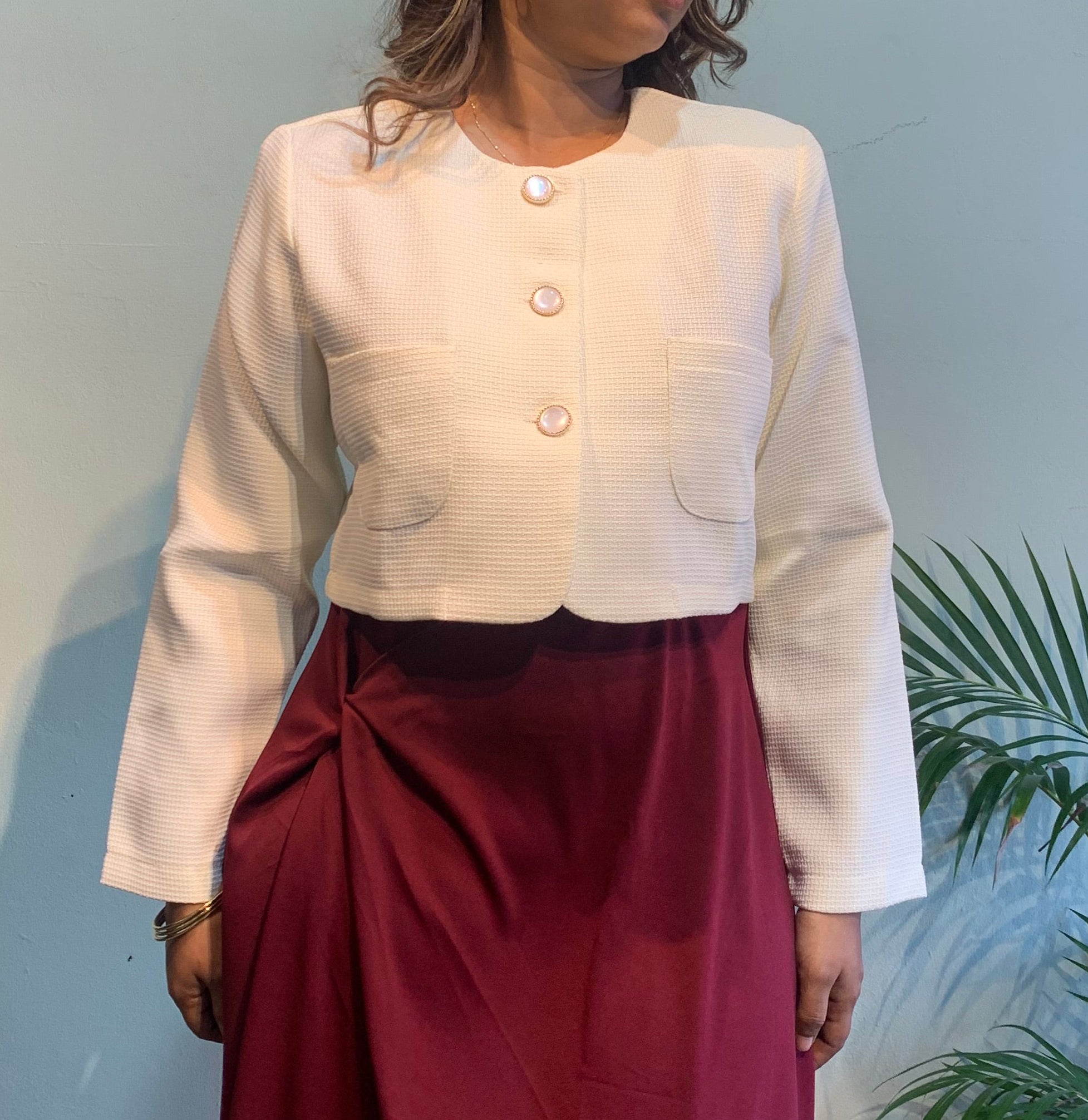 Cropped Blazer