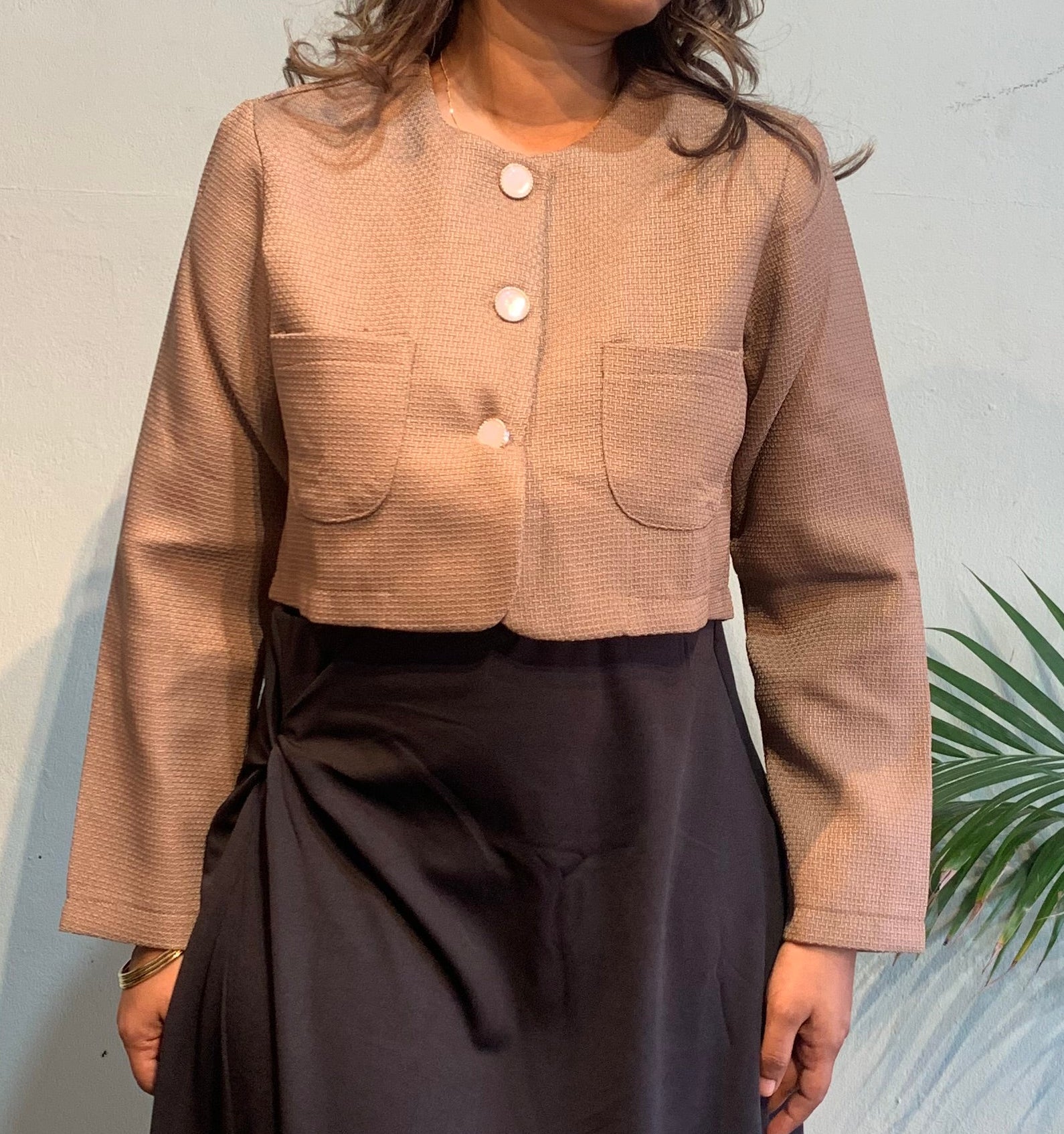 Cropped Blazer