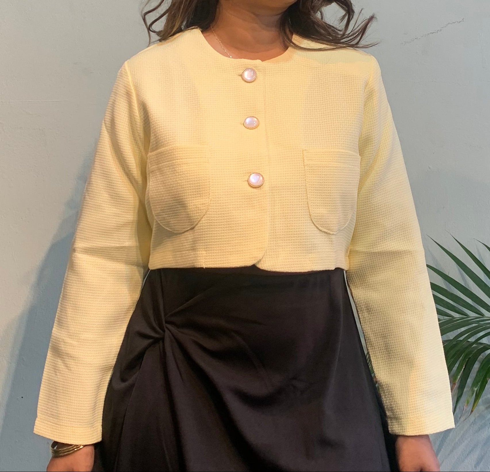 Cropped Blazer