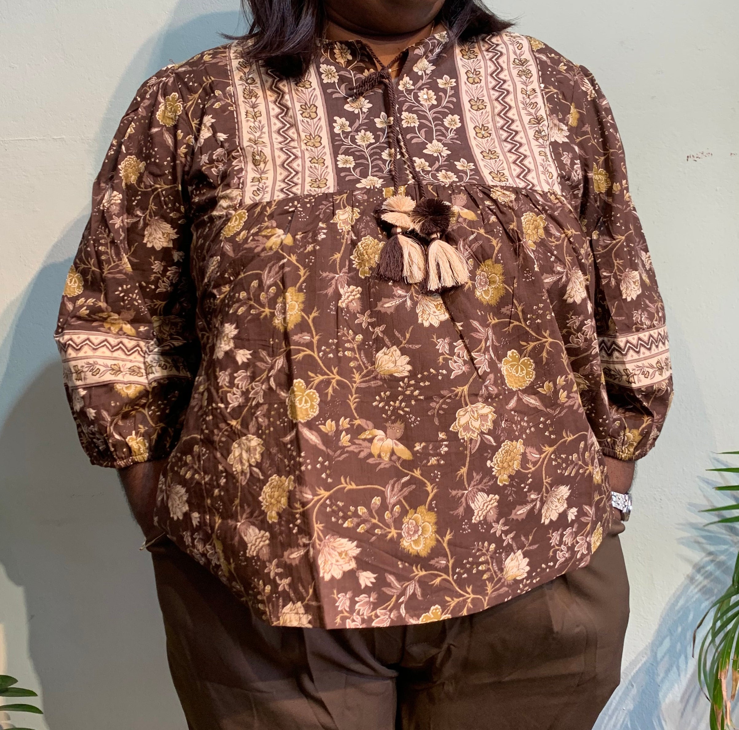 Kelisha cotton blouse