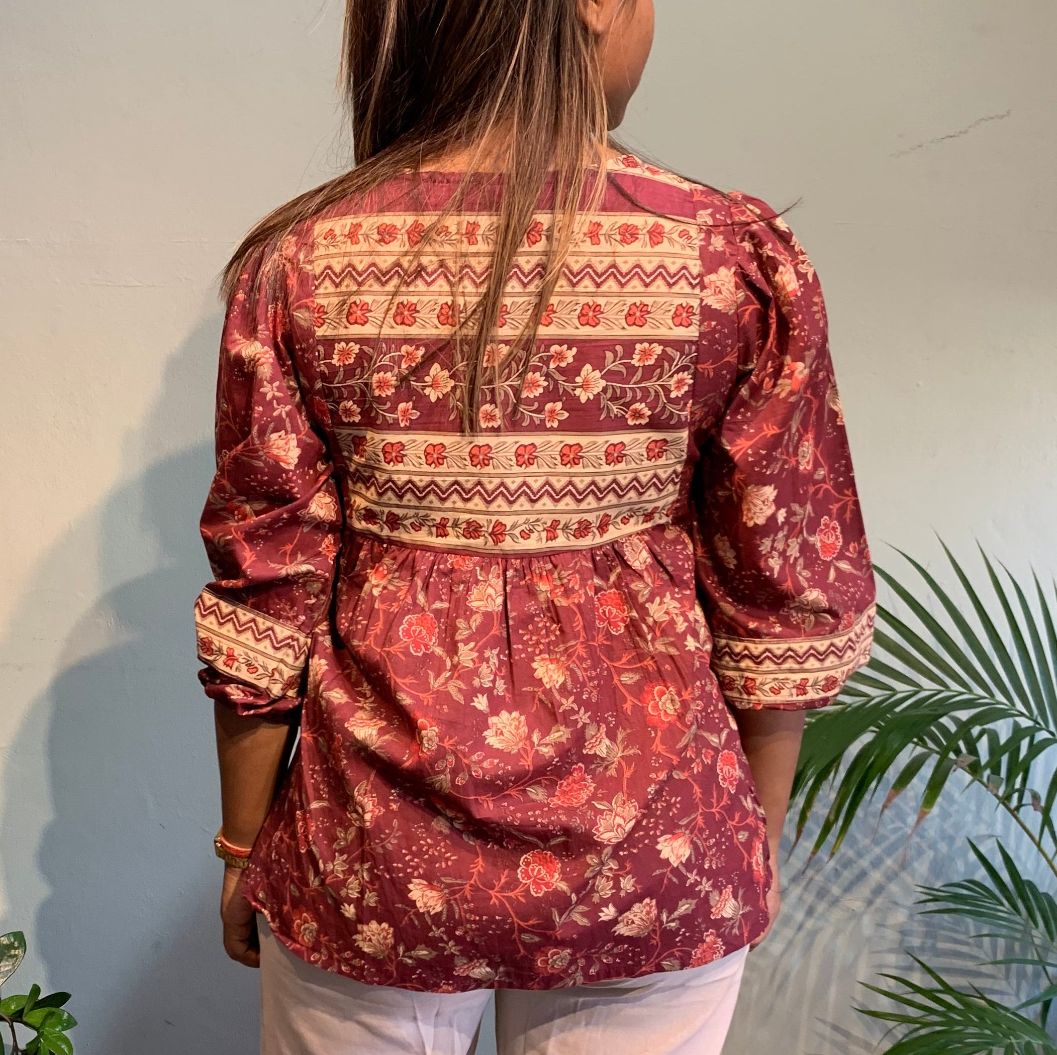 Kelisha cotton blouse