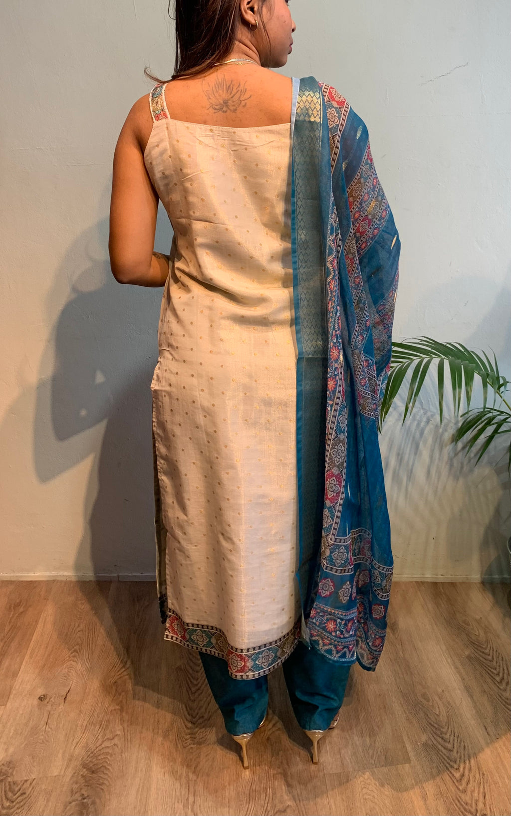 Peacock Churidar