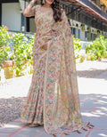 Kalamkari Tissue saree
